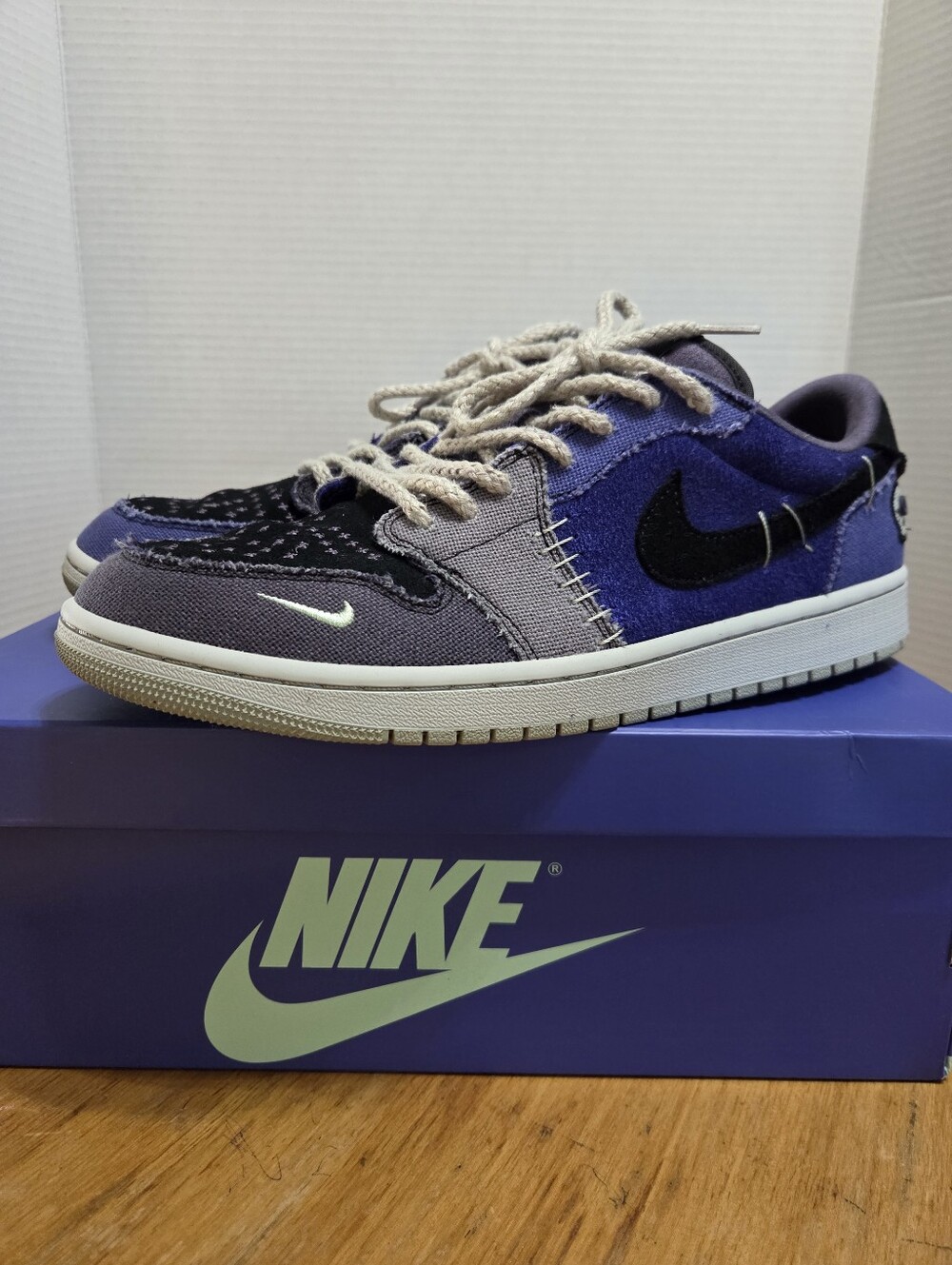 Air Jordan 1 Low "Zion Voodoo" Mens Size 10.5 (PRE-OWNED)